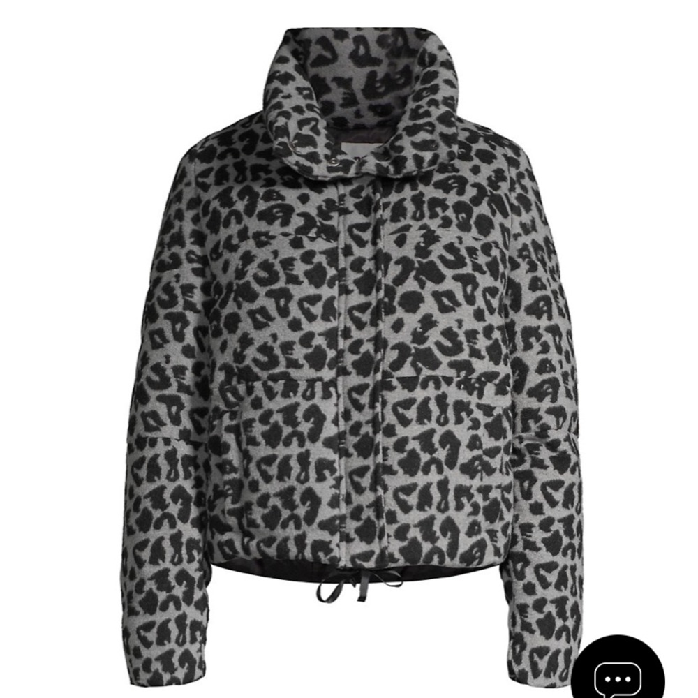 Apparis Chris Leopard-Print Puffer Jacket